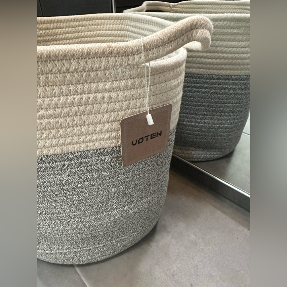 CubesLand Woven Cubes Baskets Bins.